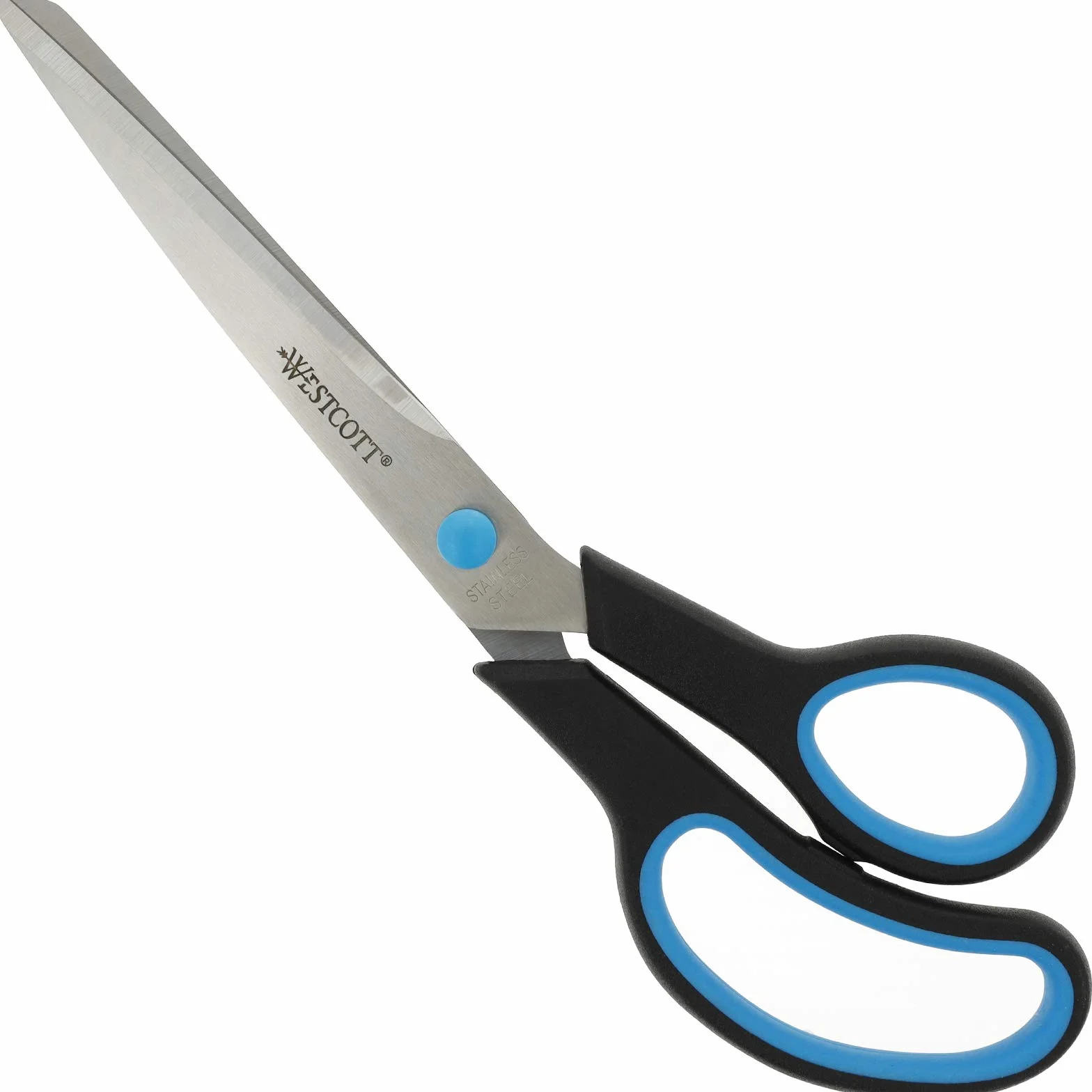 Westcott Forbici Easy Grip 24,5 cm nero/blu
