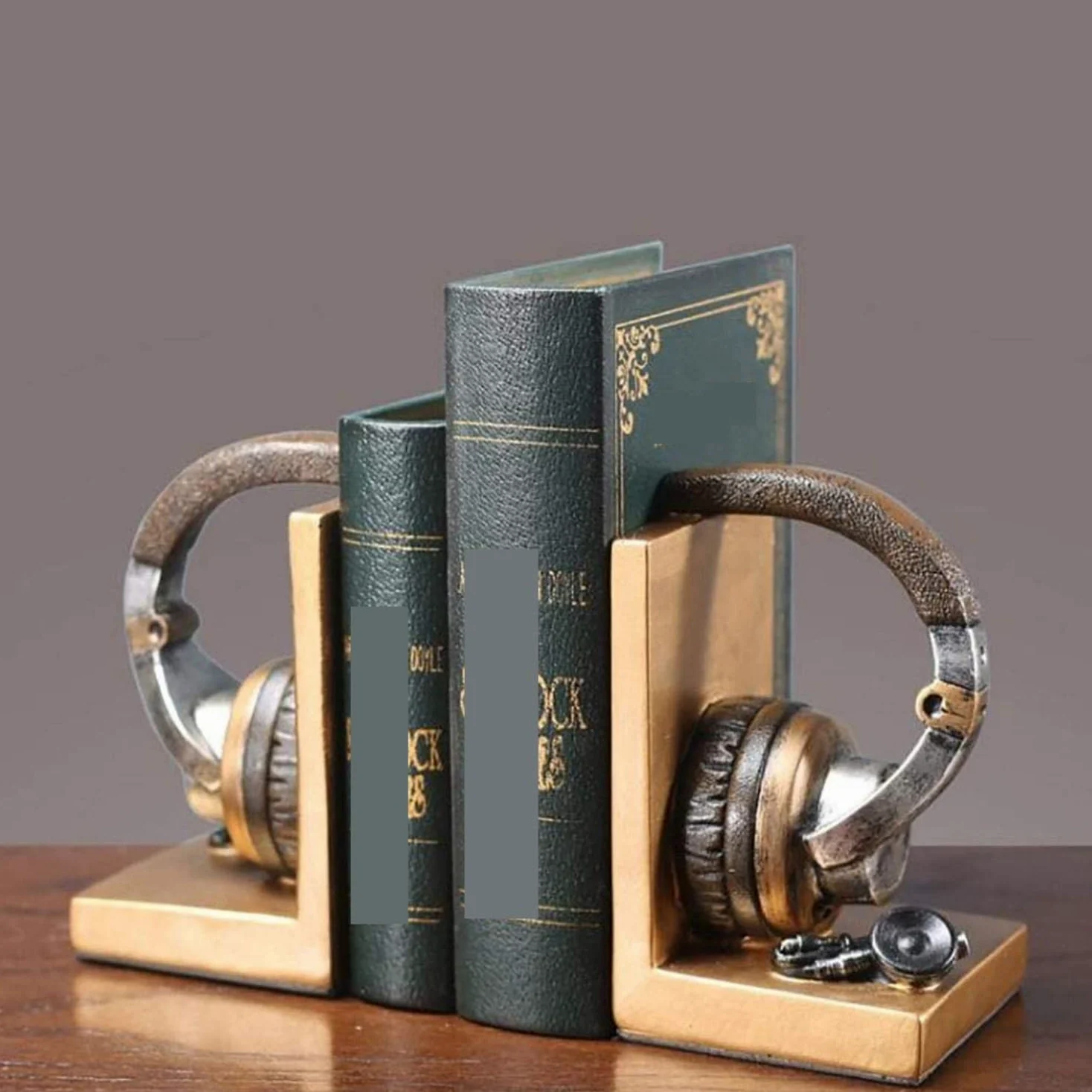 Reggi Libri, Fermalibri Fermalibri Per Cuffie Classici Decorativi Per La Scuola Del'home Office Ufficio Casa Scrivania