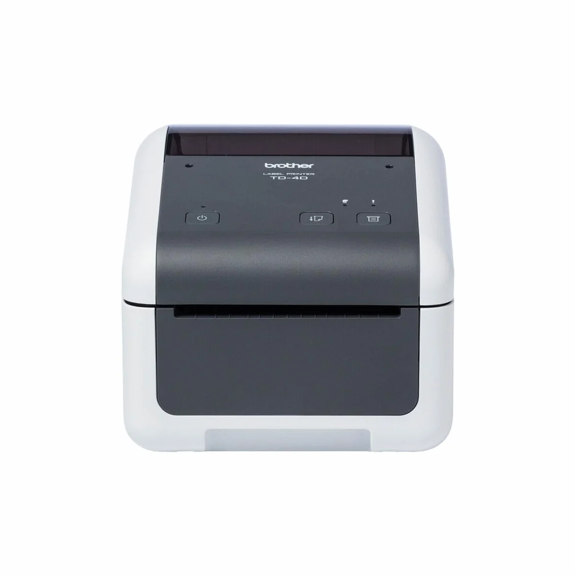 Brother TD4420DN | Stampante di etichette desktop | Termica diretta | Etichette da 4" | 203mm/sec | LAN, USB 2.0 e porta seriale RS232C