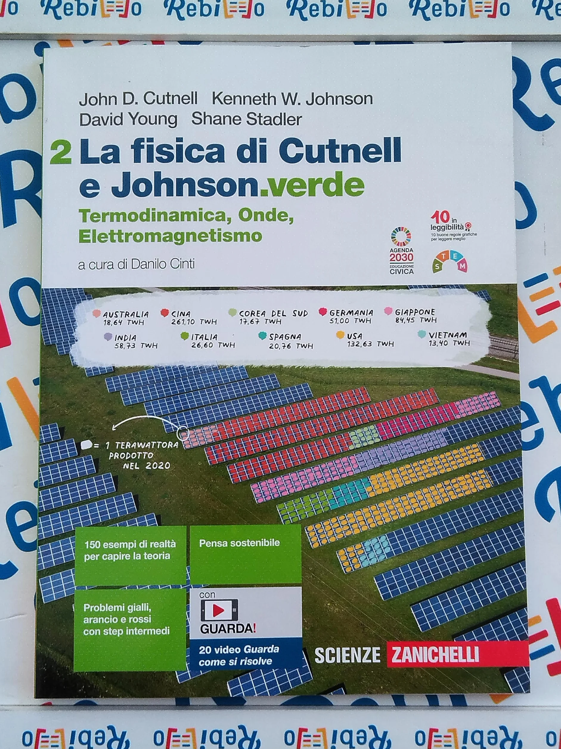 FISICA DI CUTNELL E JOHNSON.VERDE (LA) - VOLUME 2 (LDM) - (9788808745064) + Materiali didattici – Rebillo