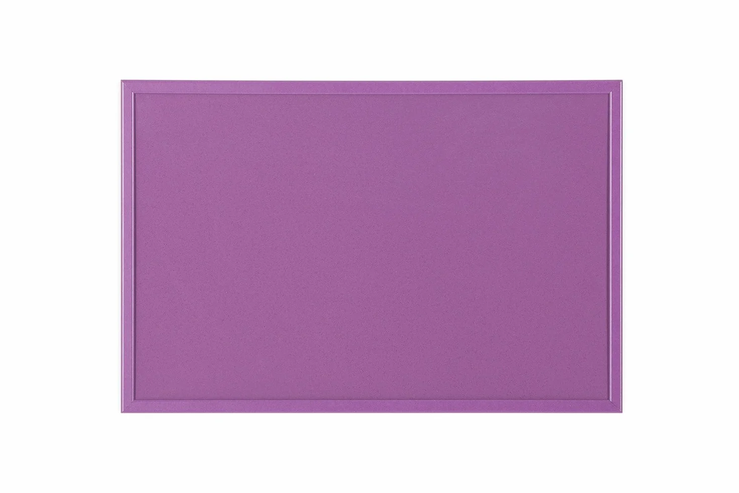 Bi-Office Scuola - Pannello In Sughero Viola, 60 x 40 cm, Cornice MDF Viola