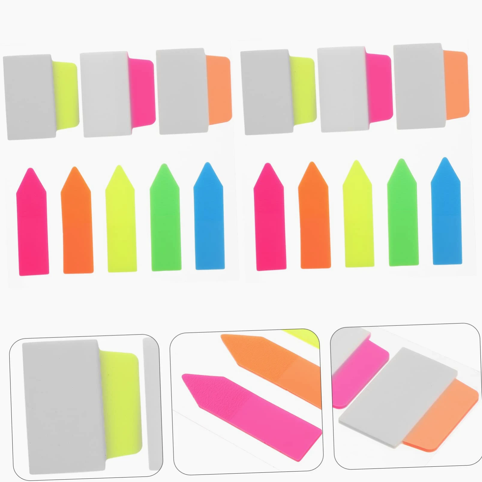 VILLCASE 20 Set Foglietti Adesivi Per Animali Domestici Etichette Adesive Per Libri Schede Per Annotare Libri Blocco Note Appiccicoso Foglietti Adesivi Colorati Segnapagina Di Carta