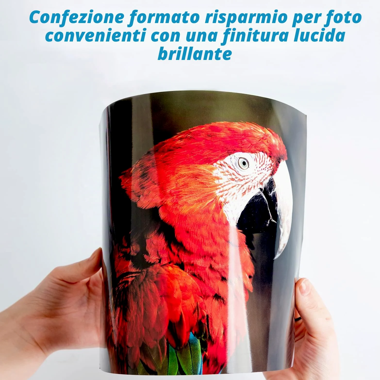 A4 spessa 300gsm doppia carta fotografica lucida Stampabile a getto di inchiostro 100sheets carta pesante
