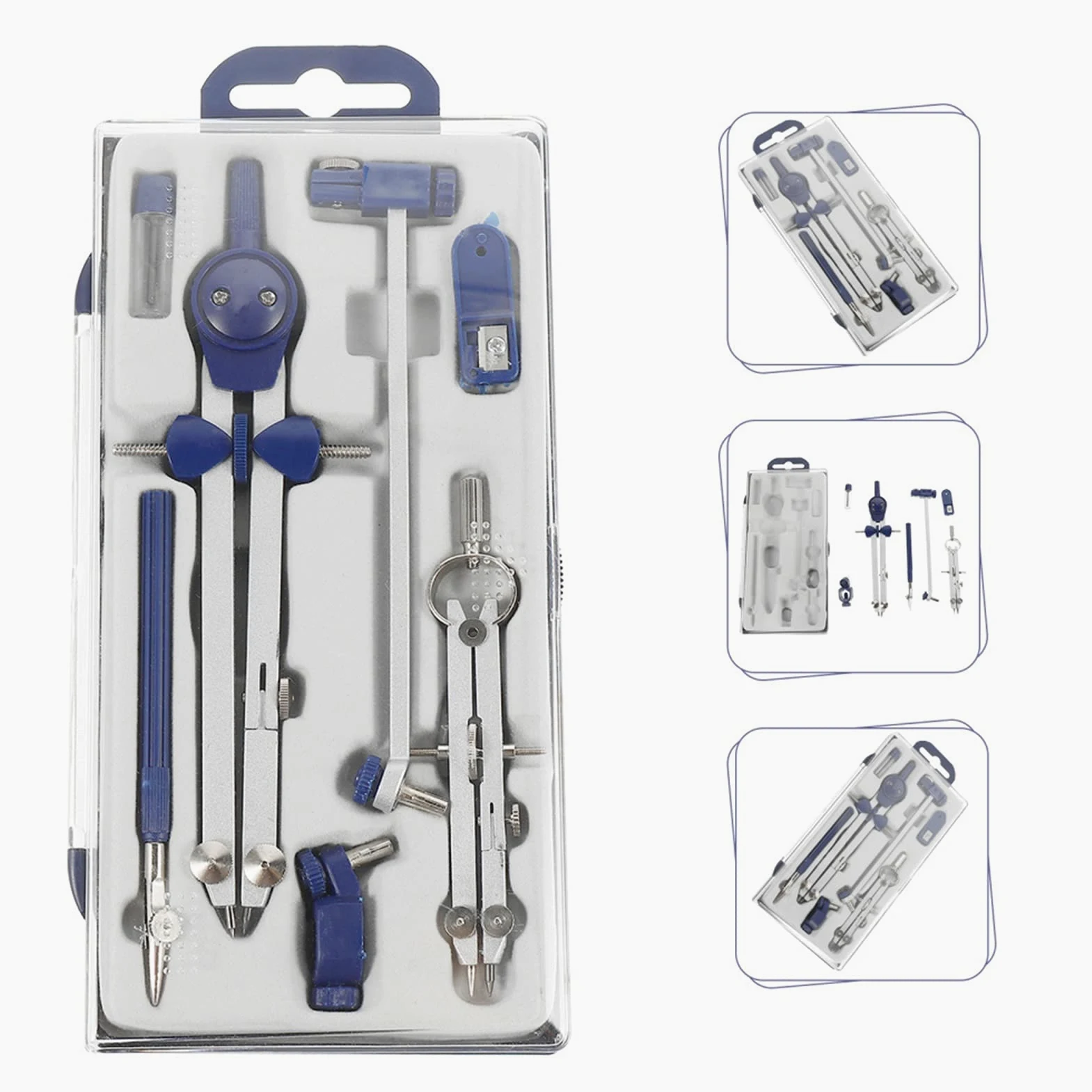 caihuashopping Compassi per tracciare Drafting Bussola for Geometry Set Drawing Drawing Bussole Practical Drafting Forniture for la stesura dello Strumento Drafting Math Engineer Strumenti di Misura