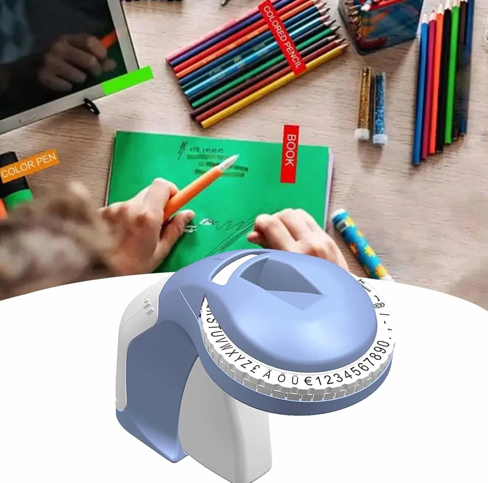 Macchina Per Etichette In Rilievo, Macchina Per Codifica 3D E Macchina Per Marcatura Prezzi, Stampante Per Etichette In Rilievo Facile Da Usare Ed Efficiente, Adatta Per Il Design Creativo Fatto a Man