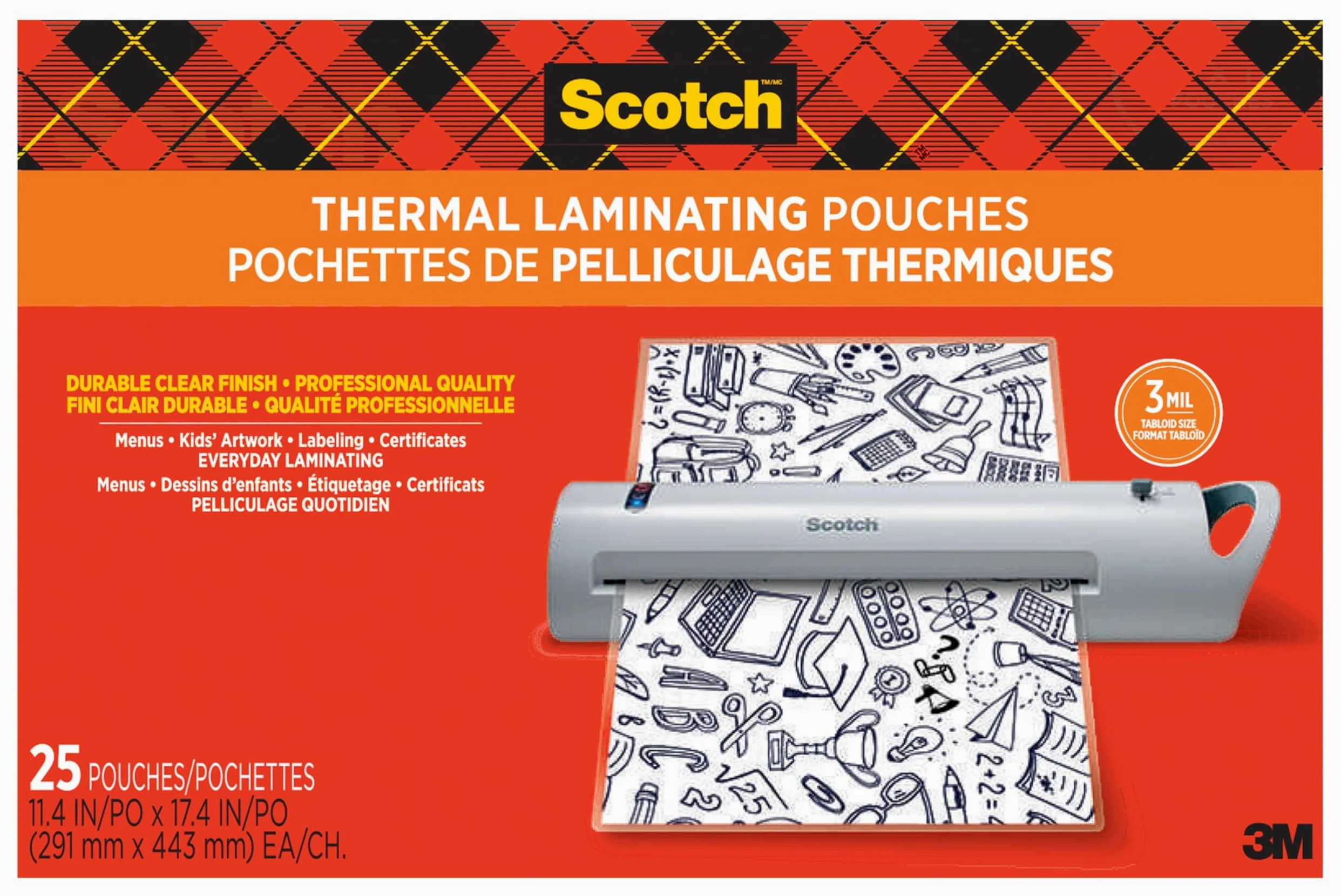 Scotch TP3856-25 25pezzo(i) pellicola per plastificatrice