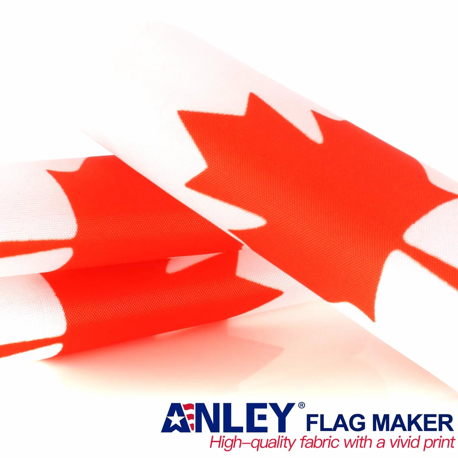 ANLEY Canada Deluxe bandiera da scrivania 6 x 4 pollici bandiera canadese in miniatura asta 12" base nera