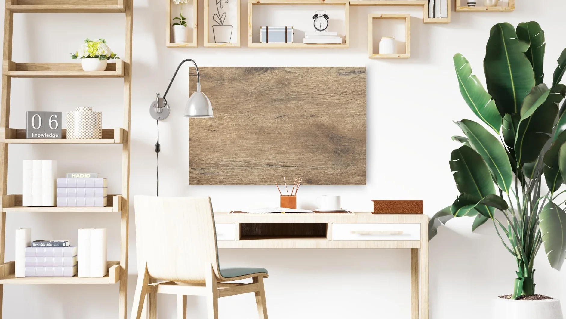 Lavagna magnetica in acciaio LEGNO 90x60cm MetalBoards lastra adatta per tutti i tipi di calamite + set di accessori GRATIS