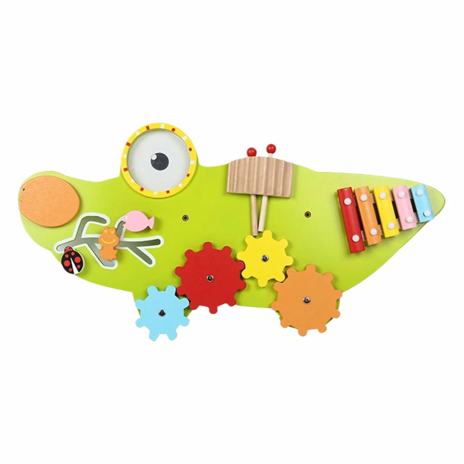 Pannello Attività Murale Giocattolo Educativo per la Infanzia | Centro Attività Da Parete Montabile per Bambini e Bambine, la Casa, la Scuola Materna, l'Asilo , l'Aula e la Sala da Giochi