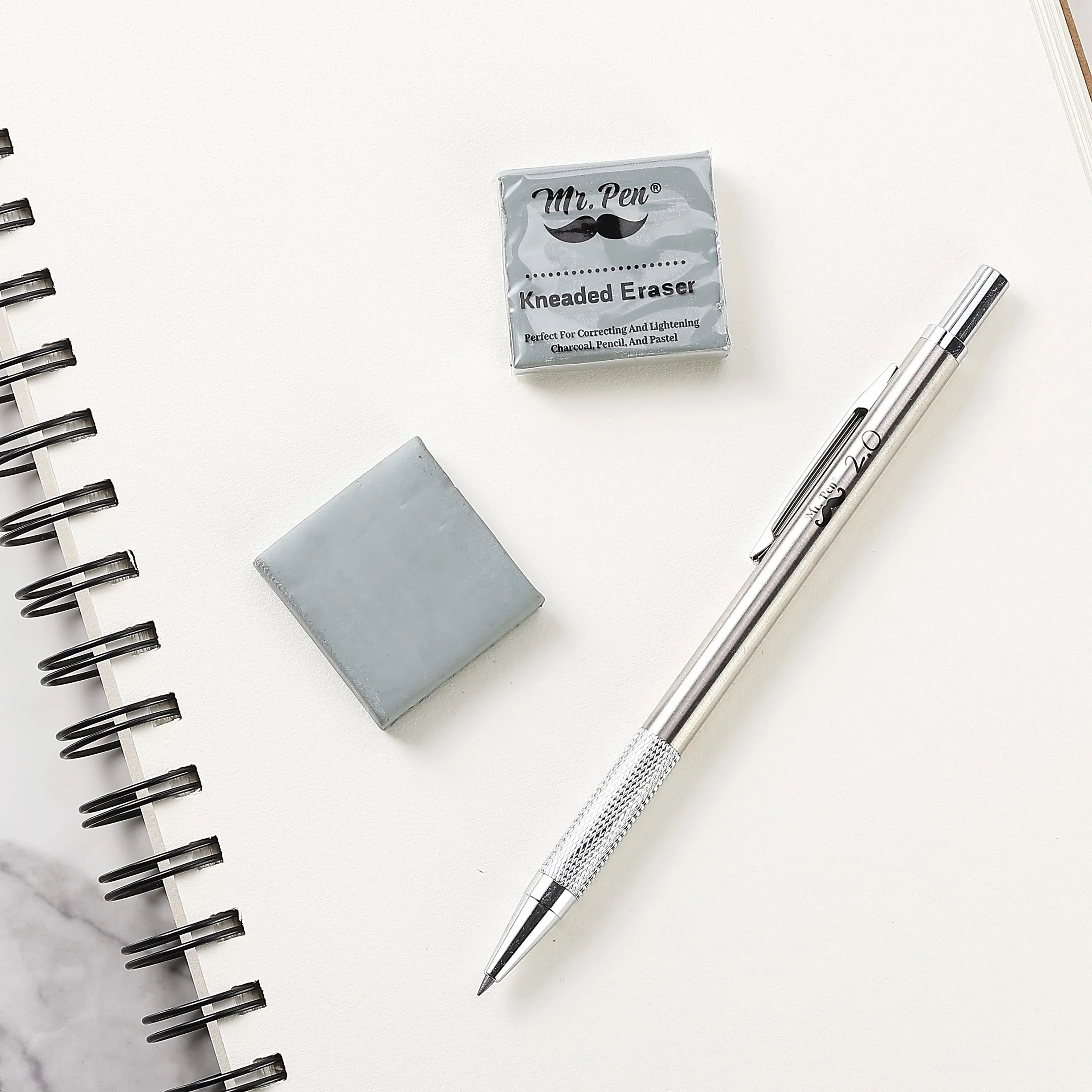 Mr. Pen Impastato Eraser, Gomma Impastabile, Art Eraser do Rysunku