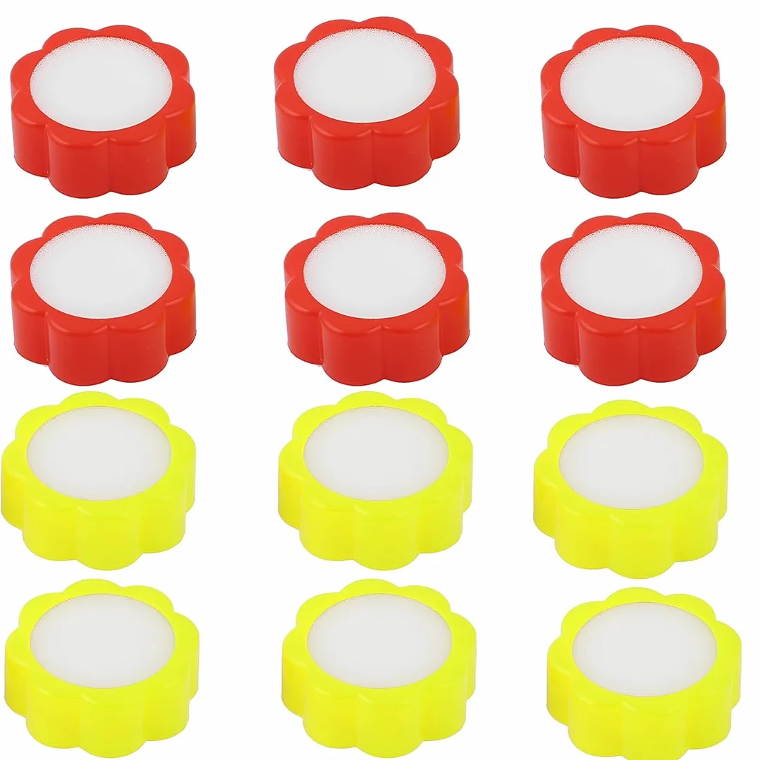 Spugnette antiscivolo per bagno 12 pezzi rotondo umidificatore per contare i soldi