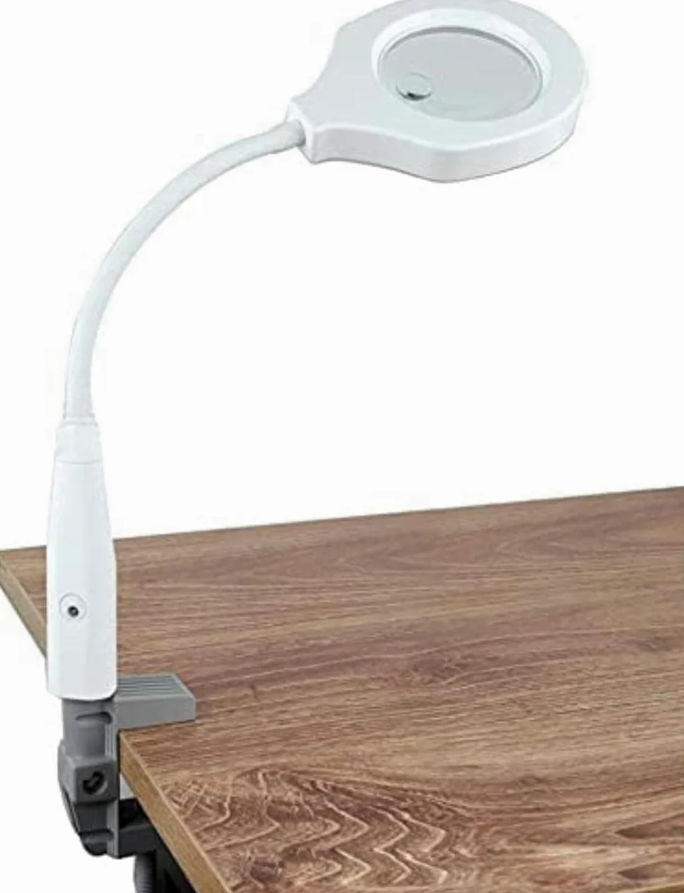 Lente d'Ingrandimento Lampada da scrivania con Base a LED Clip ausiliaria Due in Uno Illuminazione da Lavoro da Tavolo Lente d'Ingrandimento da Lettura Matrimonio