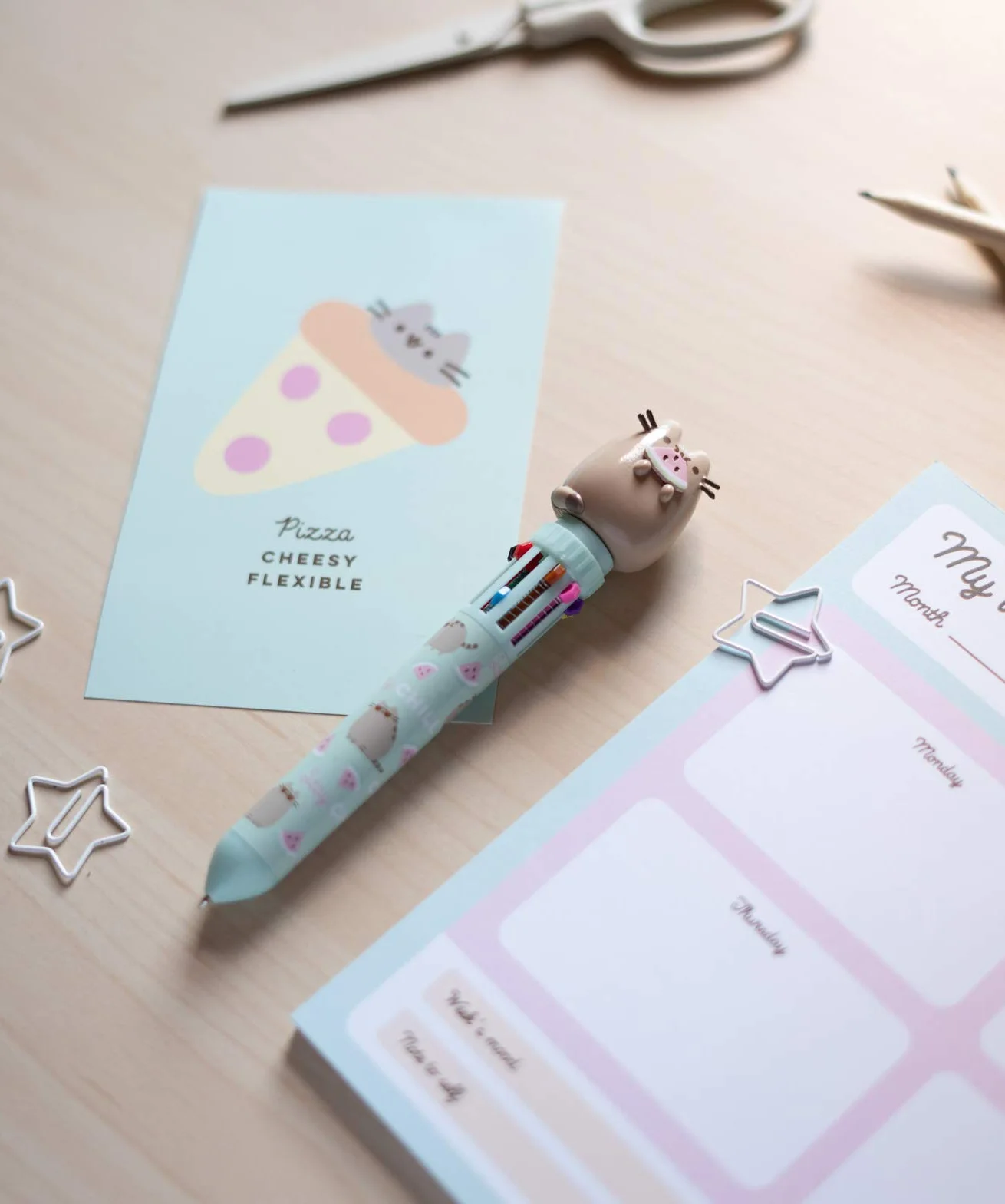 Grupo Erik Penna a Sfera a Scatto 10 Colori con Topper 3D Cancelleria Regalo Bambina 10 Anni