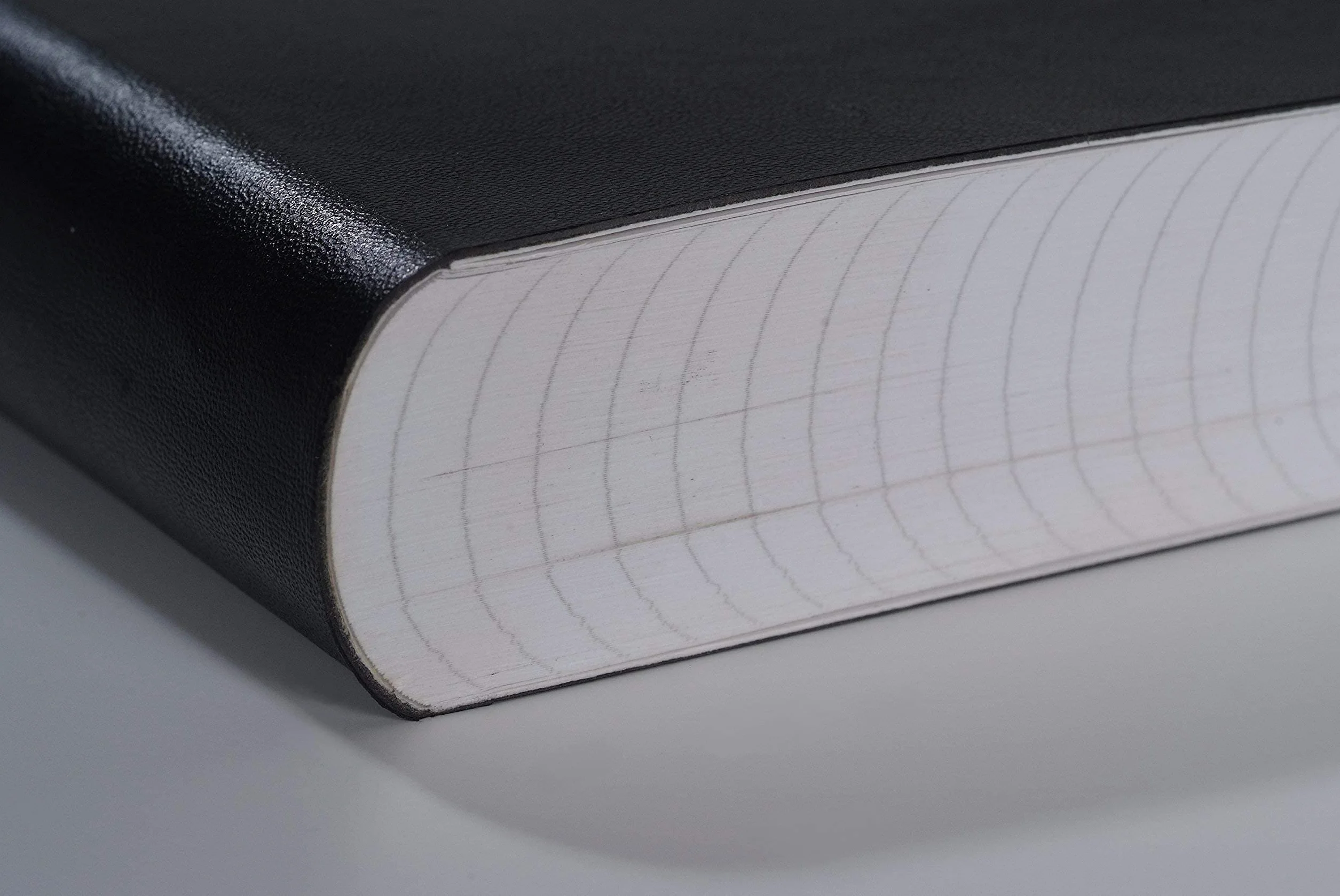 Classic 360 - Quaderno con copertina morbida, formato piccolo, 10,2 x 14,0 cm, 200 fogli, 400 pagine, a quadretti, motivo a griglia, carta grafico premium (nero)