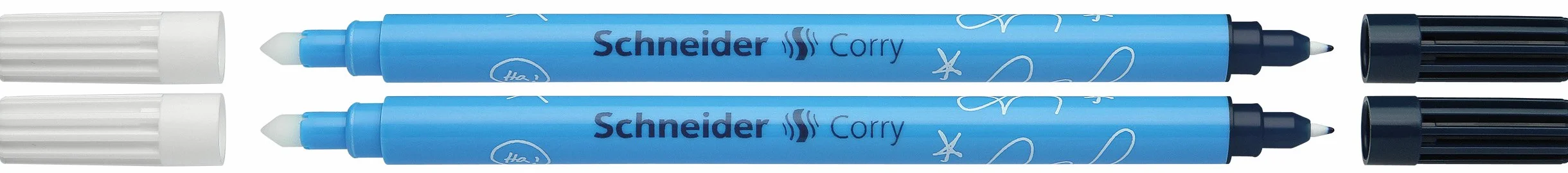 Schneider 76940 Corry Cancellino per inchiostro 2 pezzi