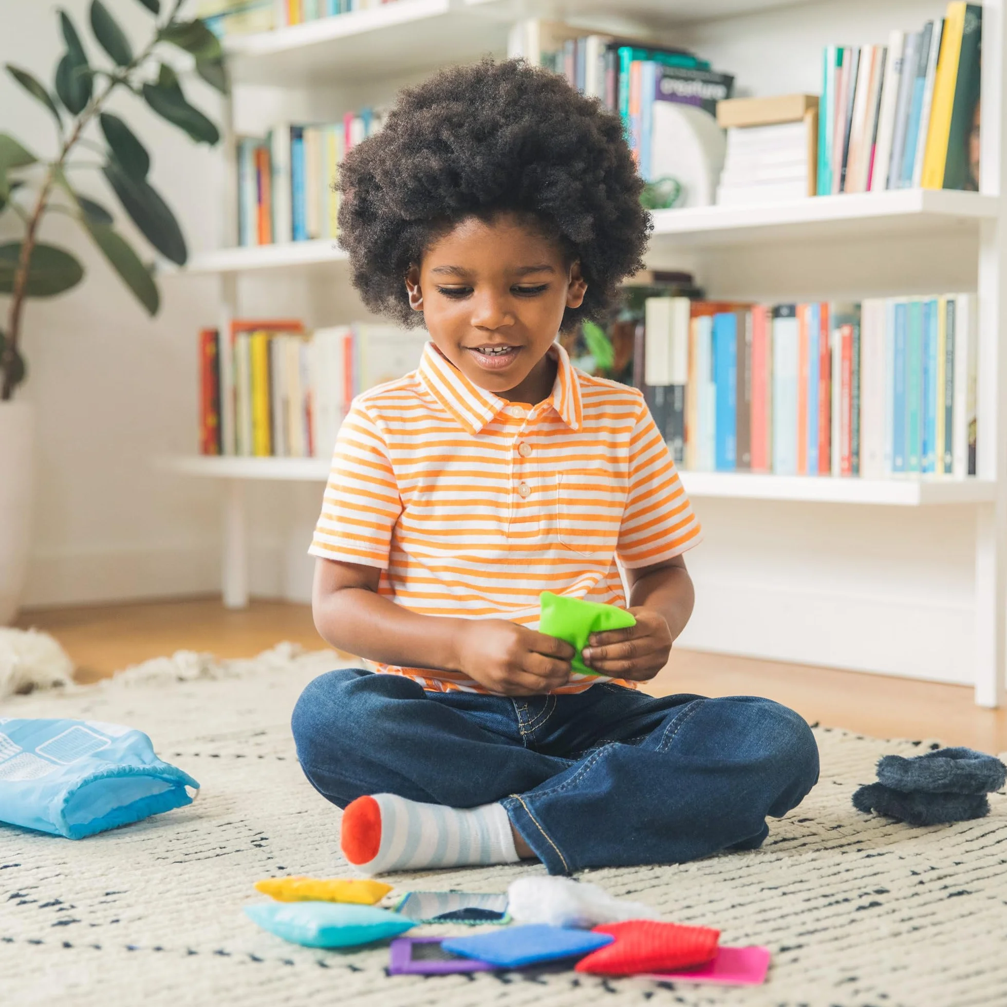 Learning Resources Teachable Touchables Quadrati tattili Gioco sensoriale Montessori 3+