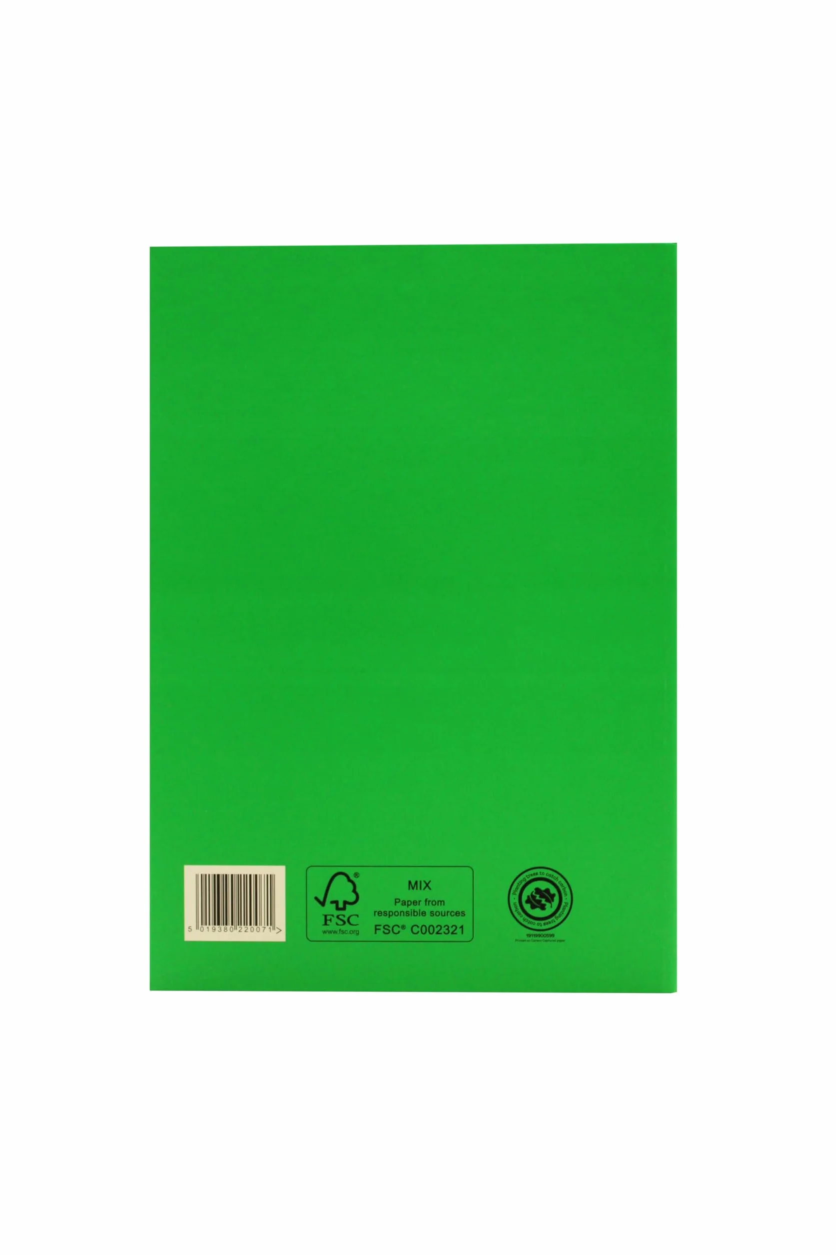 Chartwell Quaderno da Laboratorio Copertina Morbida Formato A4 Dorso Rigido Green