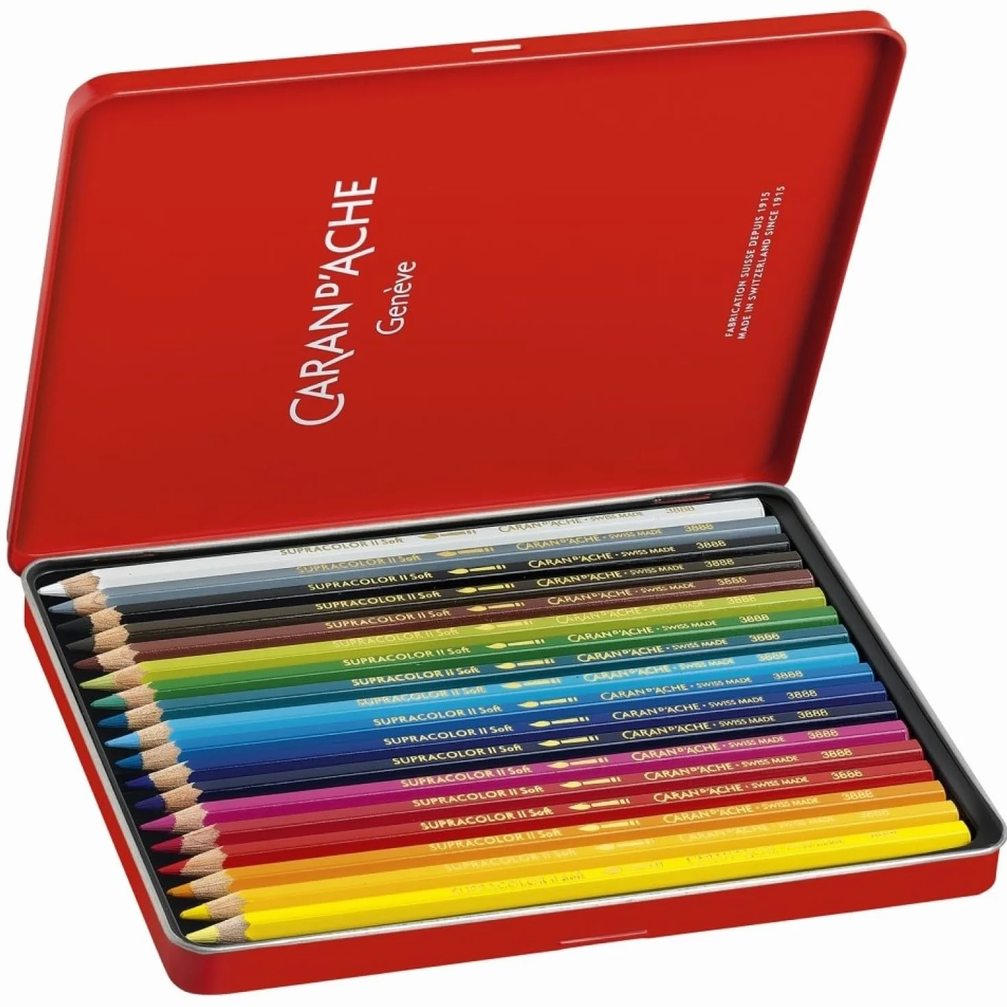 Caran D'Ache Supracolor Soft Pencils 18 sztuk