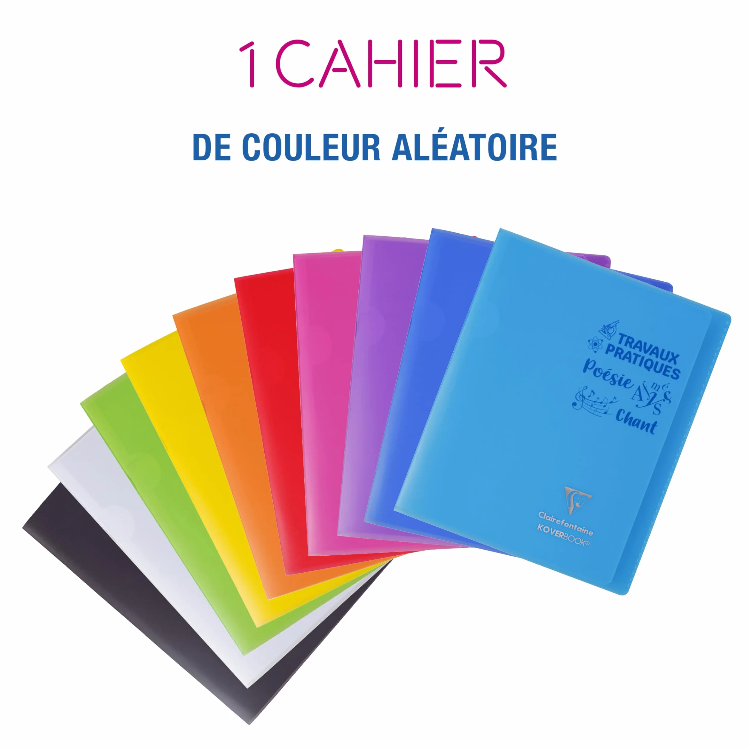 Clairefontaine Koverbook Quaderno Attività Manuali 17x22 cm 64 Pagine 90g 125g