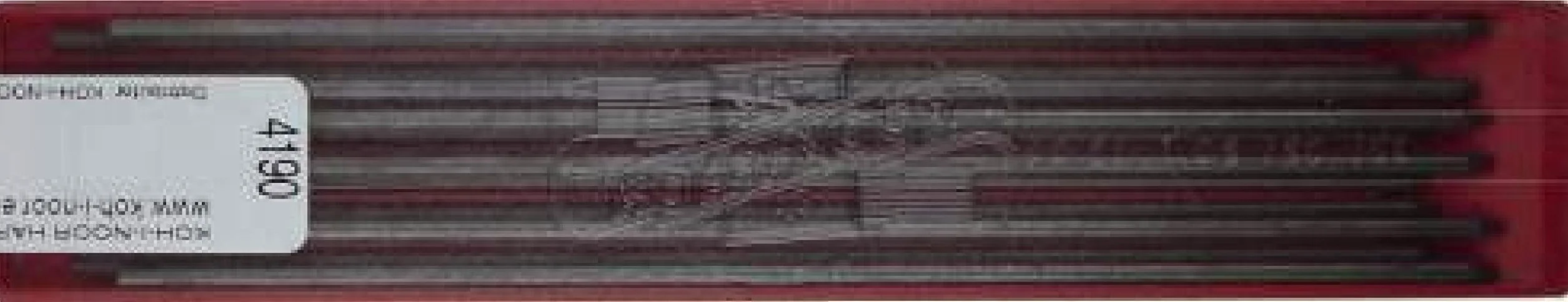 KOH-I-NOOR 4190-H Mine di grafite 2 mm 12 pezzi