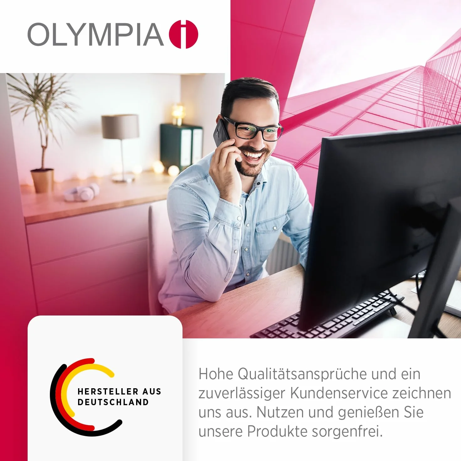 Olympia 945846002 Calcolatrice da Tavolo
