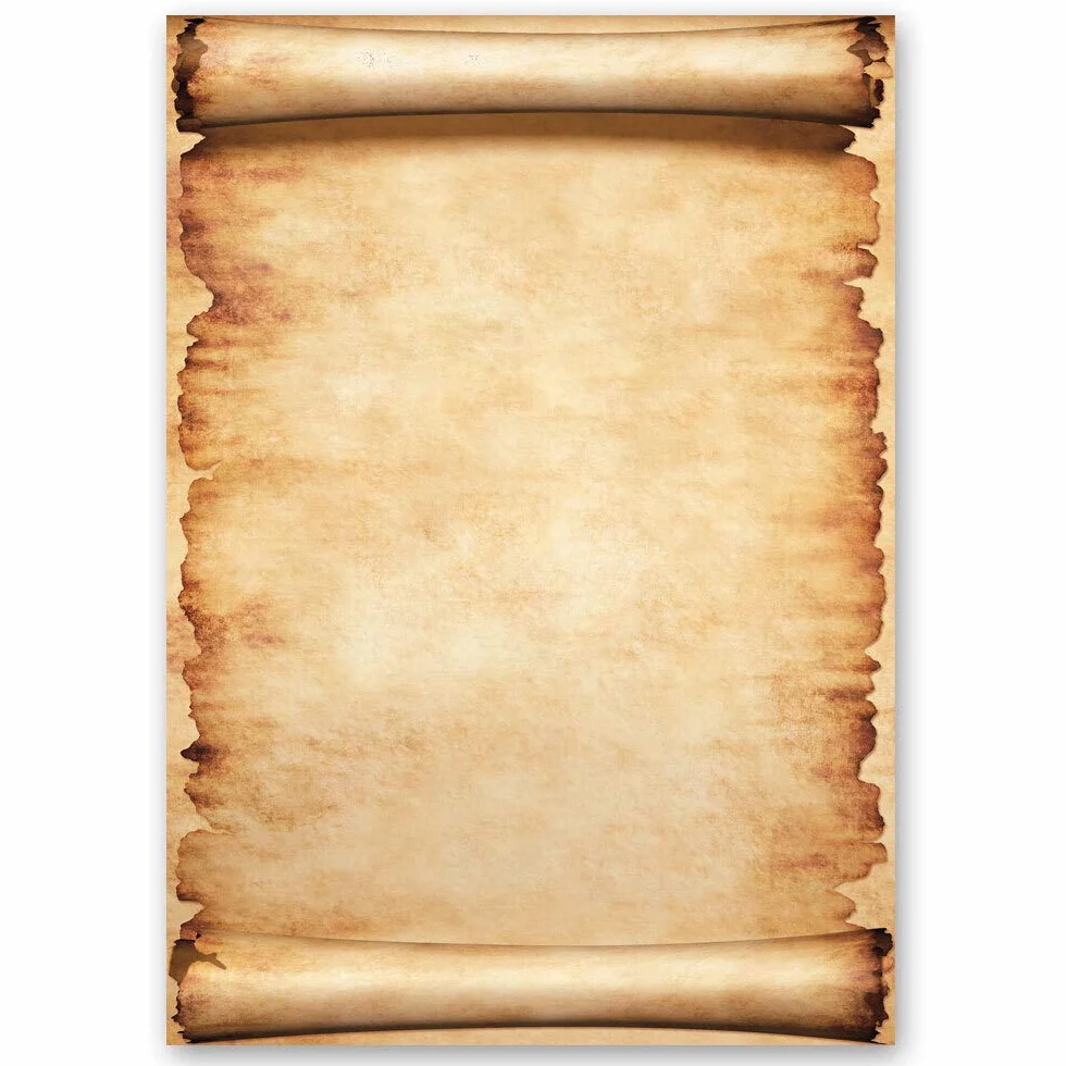 Pergamena Carta da Lettera Decorata A4 20 Fogli
