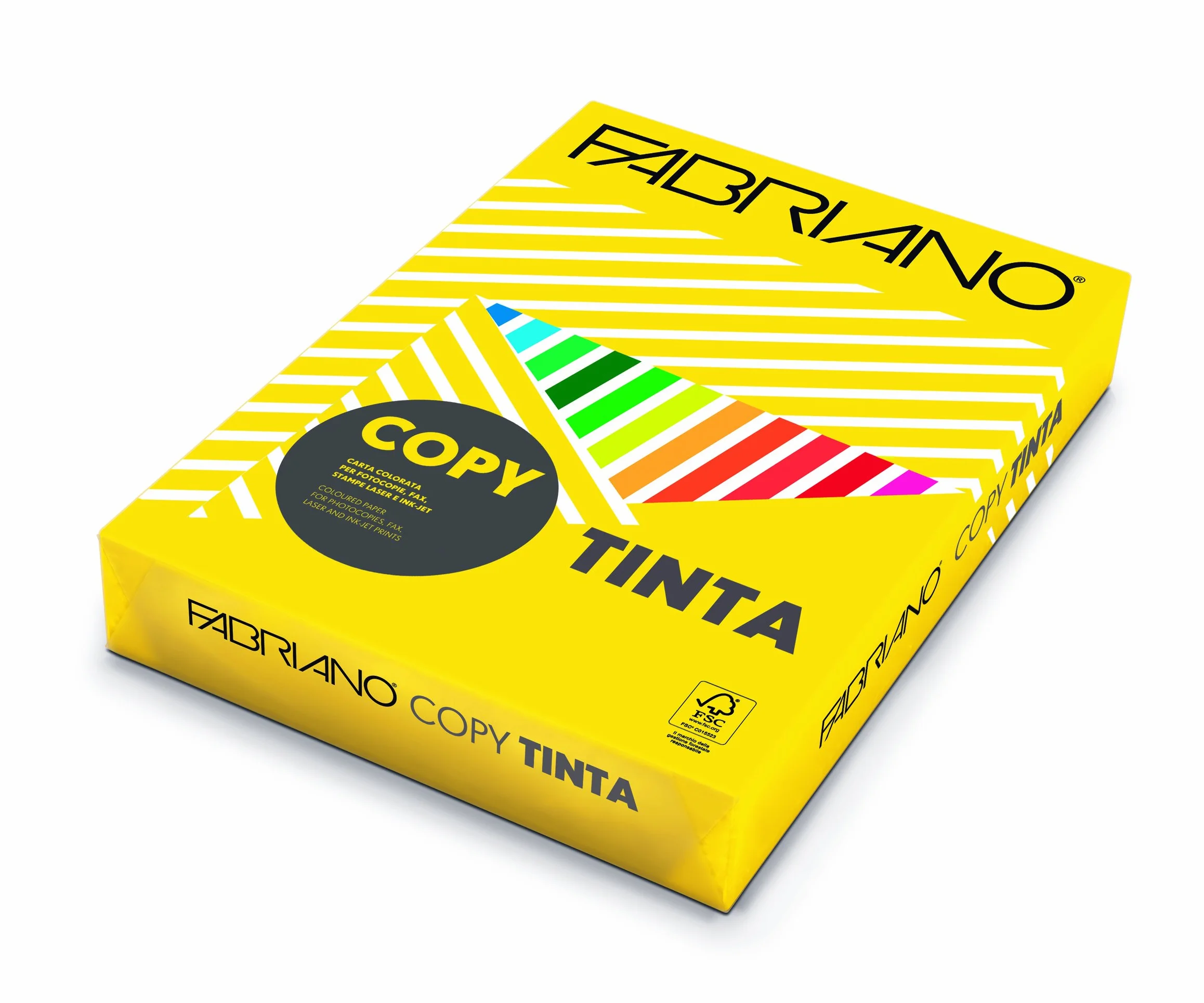 Fabriano Carta Copy Tinta A3 160gr Giallo Forti