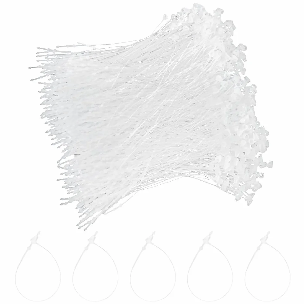 Etichette di Sicurezza in Plastica Trasparente Flintronic 10cm Bianco