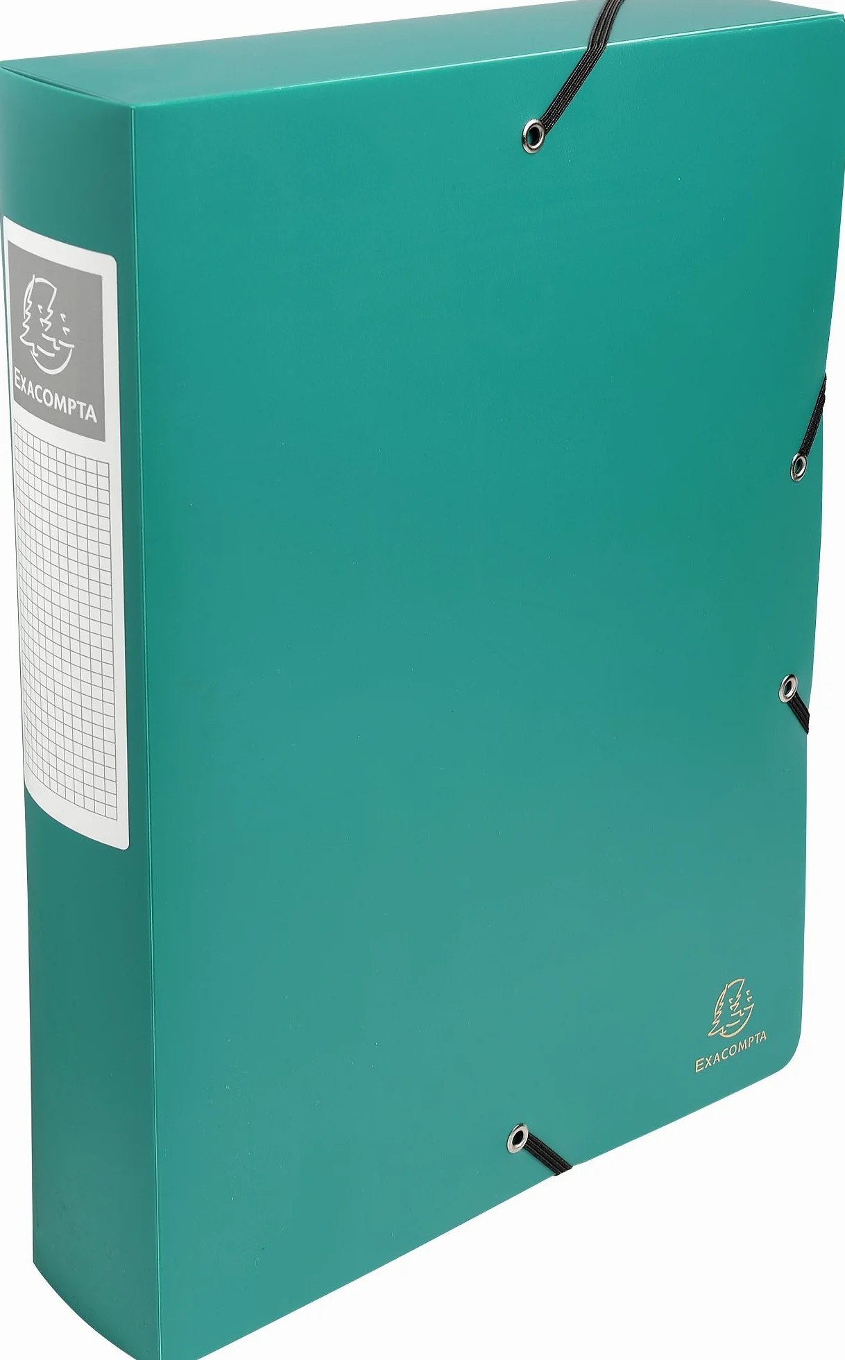 Exacompta 8 scatole archivio PP Opak A4 dorso 6 cm assortite