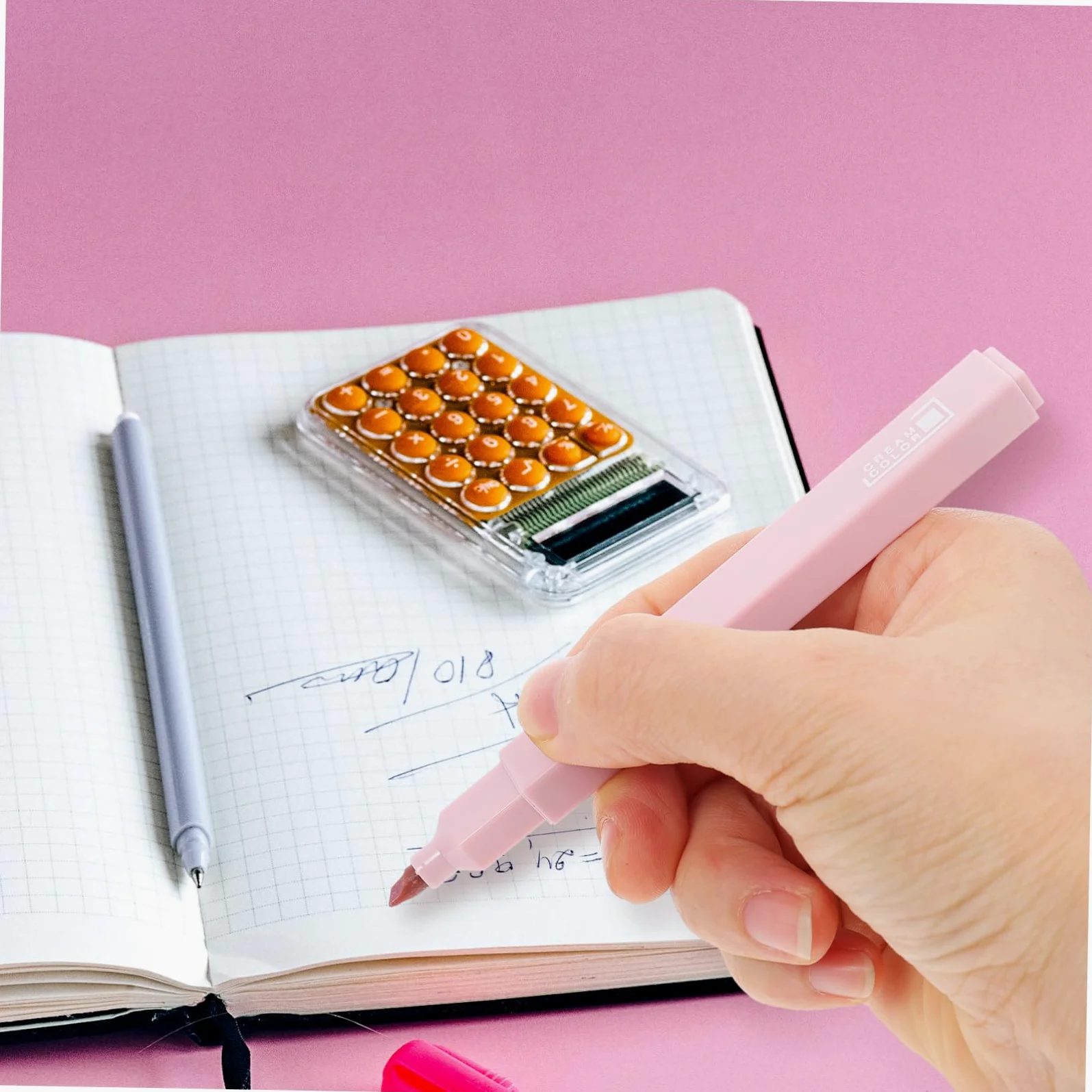 Lurrose 12pezzi Evidenziatori Per Penne Marker Decorativi Per Sottolineature e Pratici Scuola e