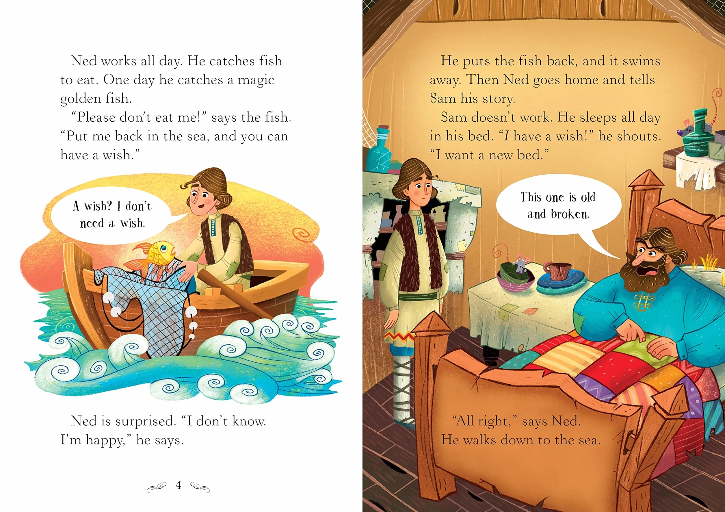 The Golden Fish English Readers Starter Level