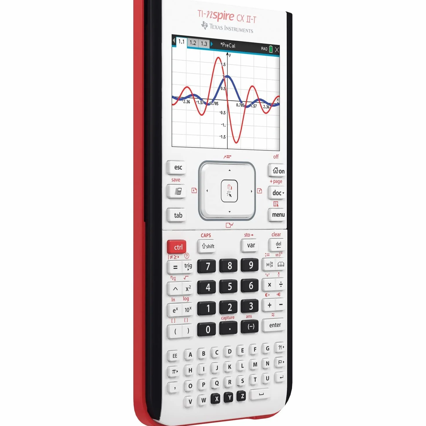 Texas Instruments Ti-Nspire Cx II-T, Calcolatrice Grafica per Matematica e Scienze, Schermo a Colori ad Alta Risoluzione - 5808830