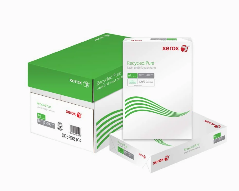 Xerox 003r98104 Recycled Pure ambiente/carta inkjet, DIN A4, 80 G/M², 500 fogli, colore: bianco