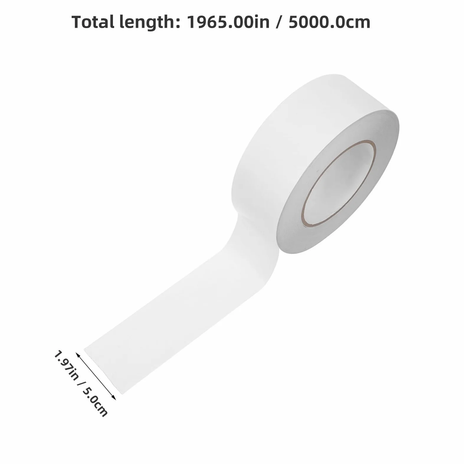 Gatuida Nastro Biadesivo Trasparente 50 MM X 50 M, Adesivo Sottile Rimovibile senza Residui, Nastro Adesivo Multiuso per Incartare Regali, Decorazioni e Fissaggio Pareti, Uso Interno ed