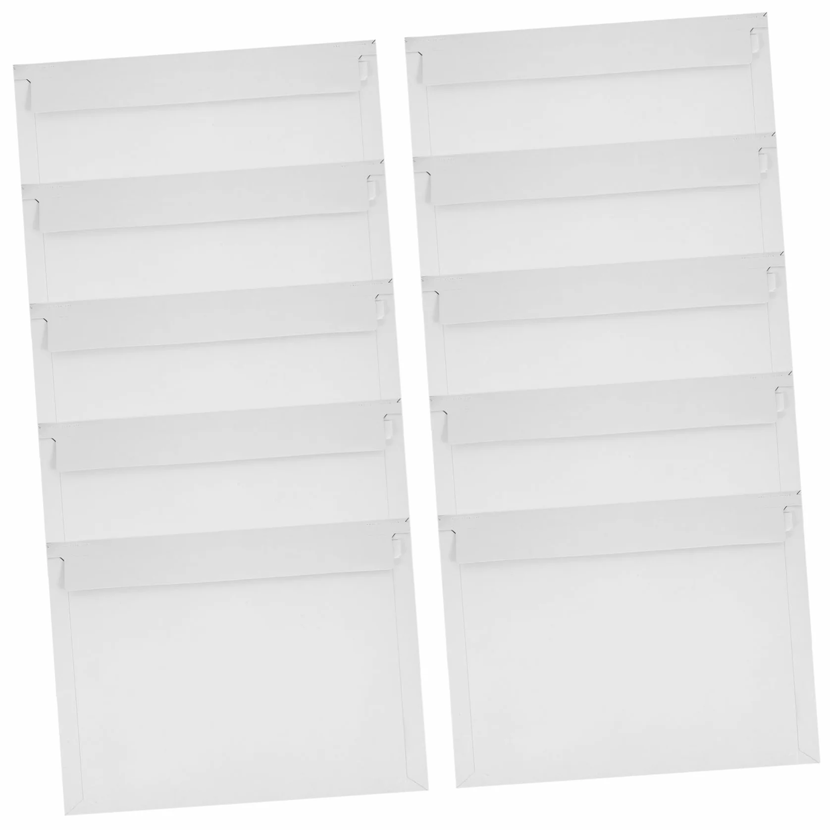 SHINEOFI 30pezzi Busta Porta Documenti in Cartone Kraft Robusto Autosigillante per Proteggere Inviti Foto Biglietti di Spedizione per Ufficio e Eventi Speciali