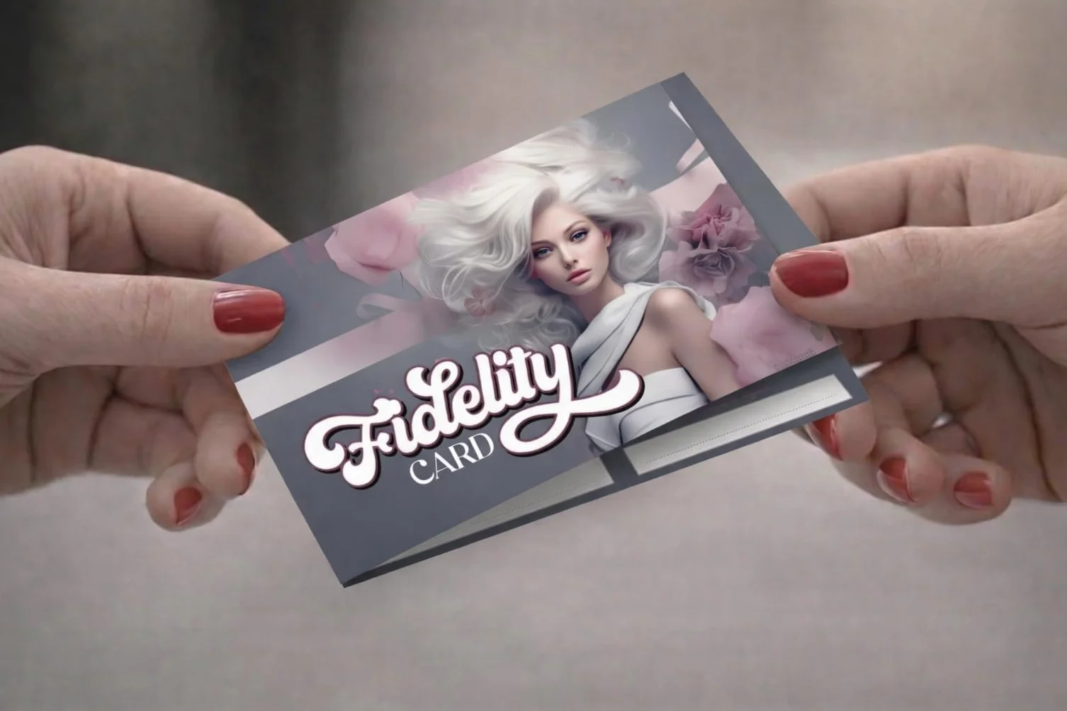 GHIBLI 50 Tessere Fedeltà + 500 Bollini a Colori Inclusi Fidelity Card per Parrucchieri e Centri Estetici