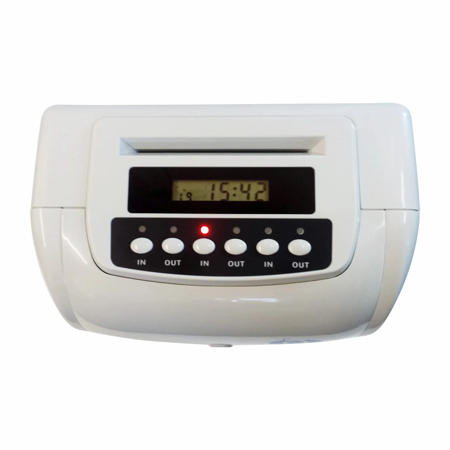 QC500E Timbracartellini Dipendenti - Completamente Automatica Registratore Tempi Presenze (Con Cartellini E Porta Carte) Istruzioni Italiane