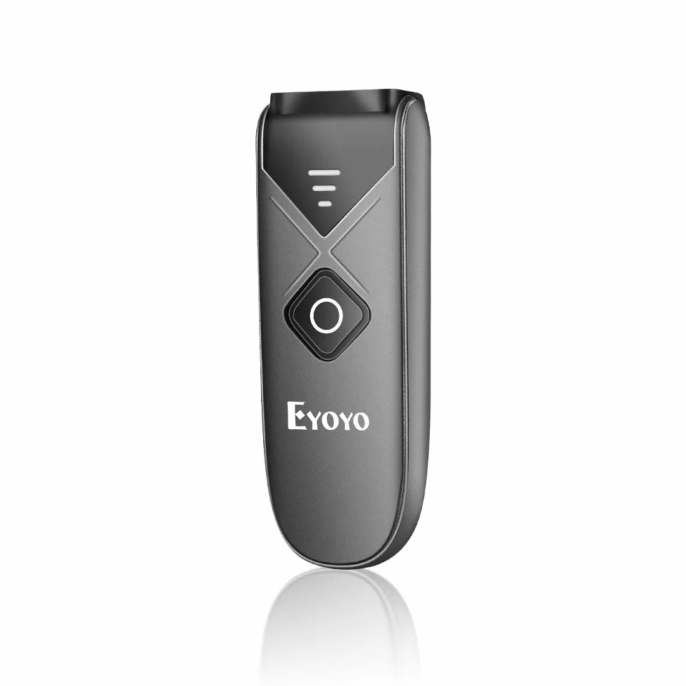Eyoyo 2D Scanner di codici a barre Bluetooth, QR Lettore di codici a barre 1D USB 2.4G Wireless Data Matrix con manuale in spagnolo e inglese, pistola portatile per iOS, Android, tablet e PC