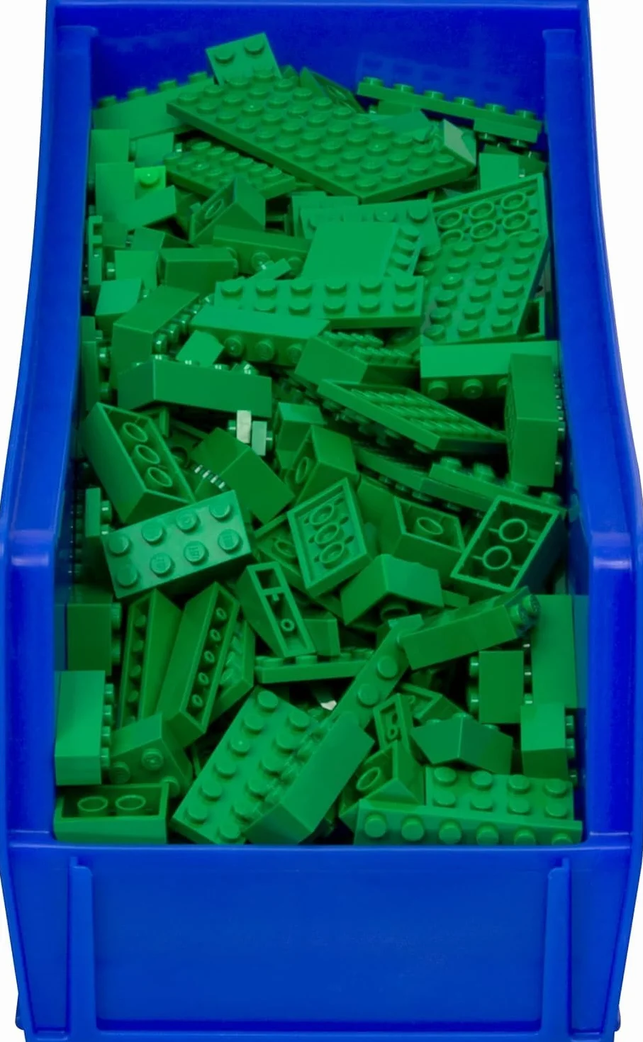 Akro-Mils 30234 AkroBins Contenitori di Stoccaggio in Plastica Impilabili 38,1 cm x 12,7 cm x 12,7 cm Blu Confezione da 12