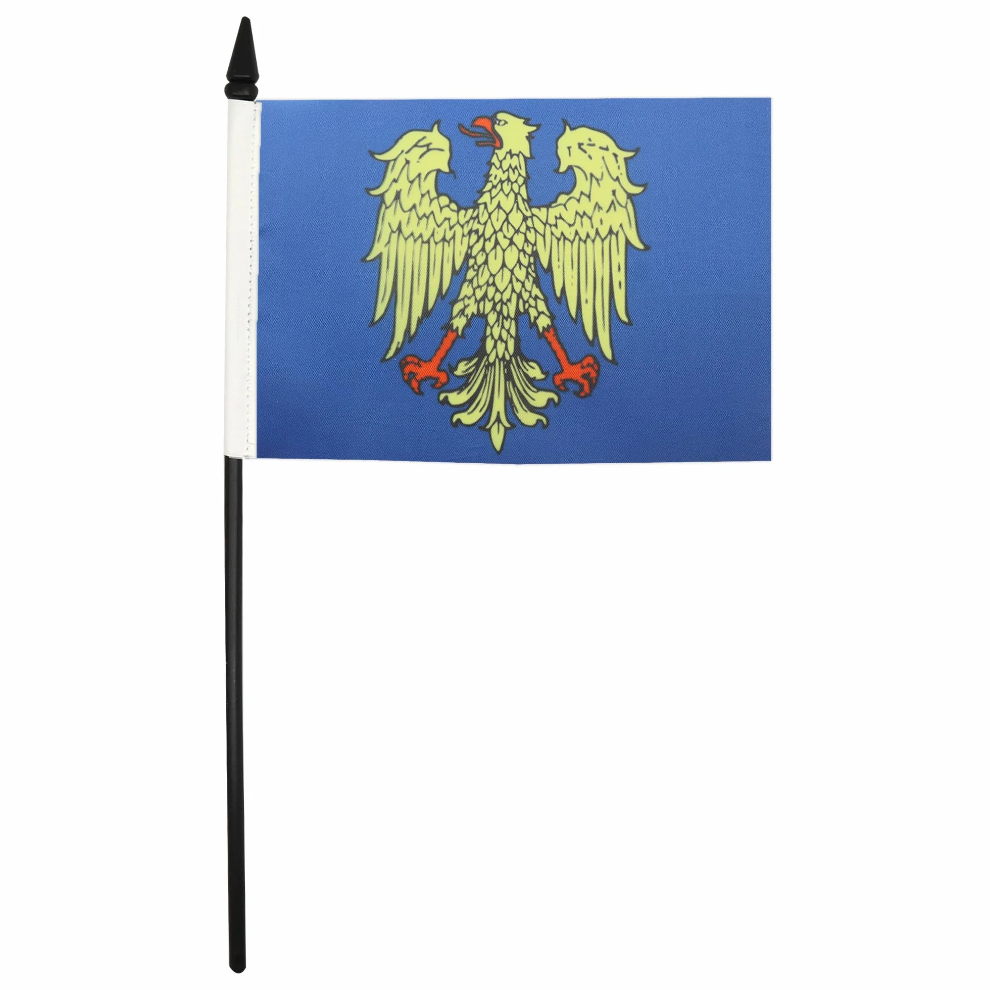 AZ FLAG Bandiera Da Tavolo Friuli-Venezia Giulia 21x14 cm - Piccola Bandierina Friulana - Regione Italia