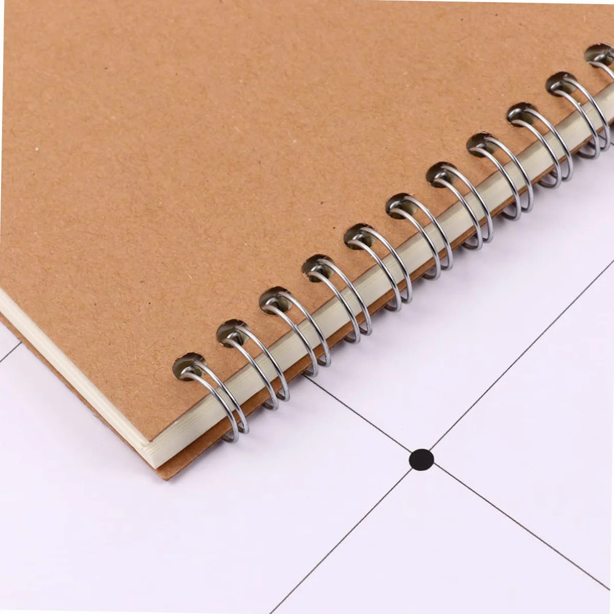 12pezzi Album Da Ufficio in Carta Kraft Per Studenti e Scuola Scrittura Scorrevole e Copertina Robusta