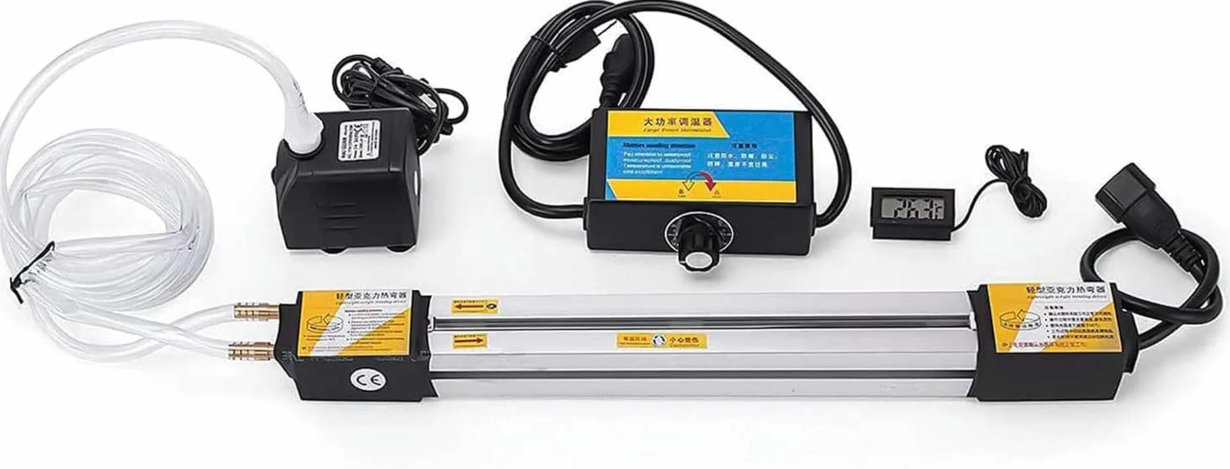 Riscaldatore per Strisce Piegatrici in Plastica Acrilica 30Cm/60Cm/120Cm Macchina Piegatubi Acrilica Portatile Strumento di Riscaldamento a Caldo Manuale Spessore 1-6Mm per La Realizzazione di Insegn