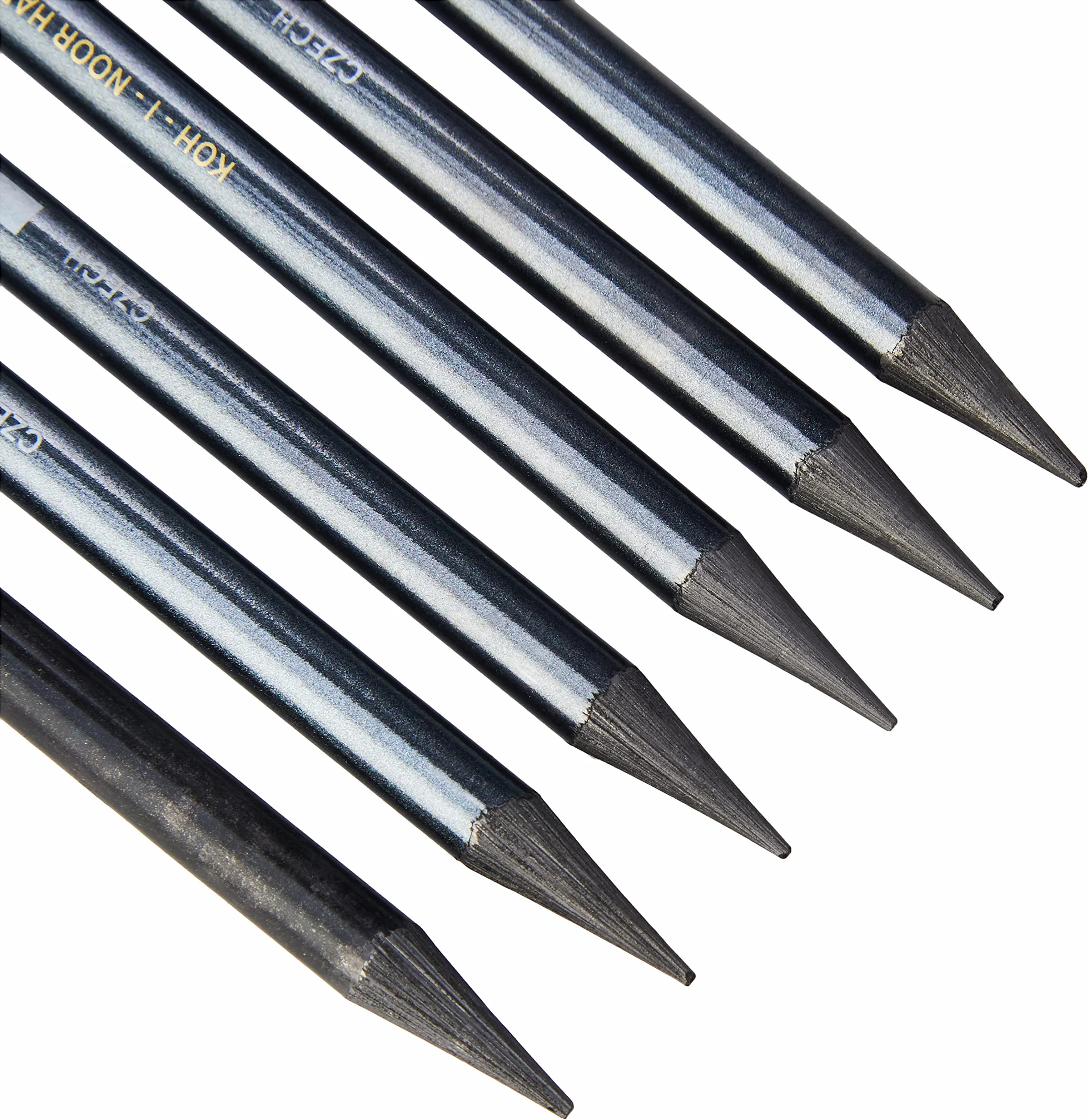 Koh-I-Noor 8915 Progresso Matite in grafite senza legno 6 pezzi
