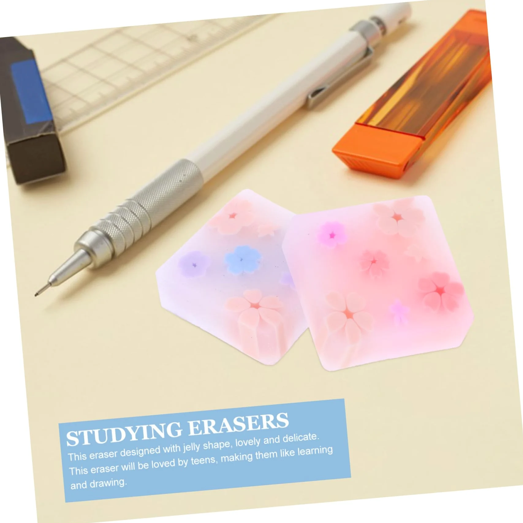 NUOBESTY 96pezzi Jelly Erasers Per Cancellini Carino Stile Cartoon Di Cancelleria Per Scuola e Ufficio Regali Per Feste e Premi