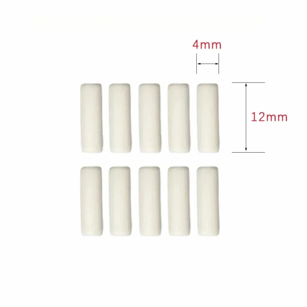Mini Gomme da Cancellare 12x4 mm, Gomma Bianca Nascosta, Cancelleria Design Intelligente