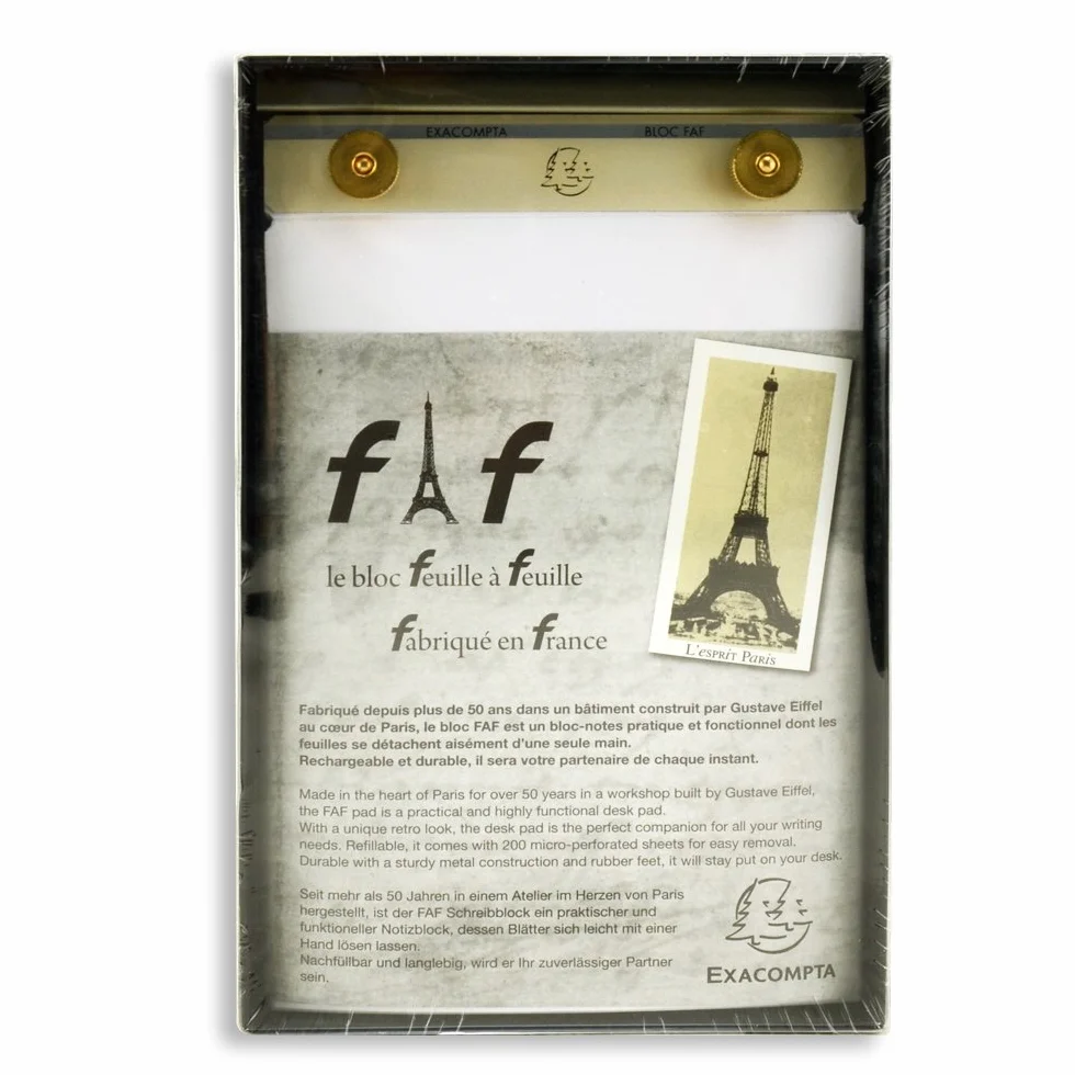 Bloc faf complet 21x13,5cm n .4 uni