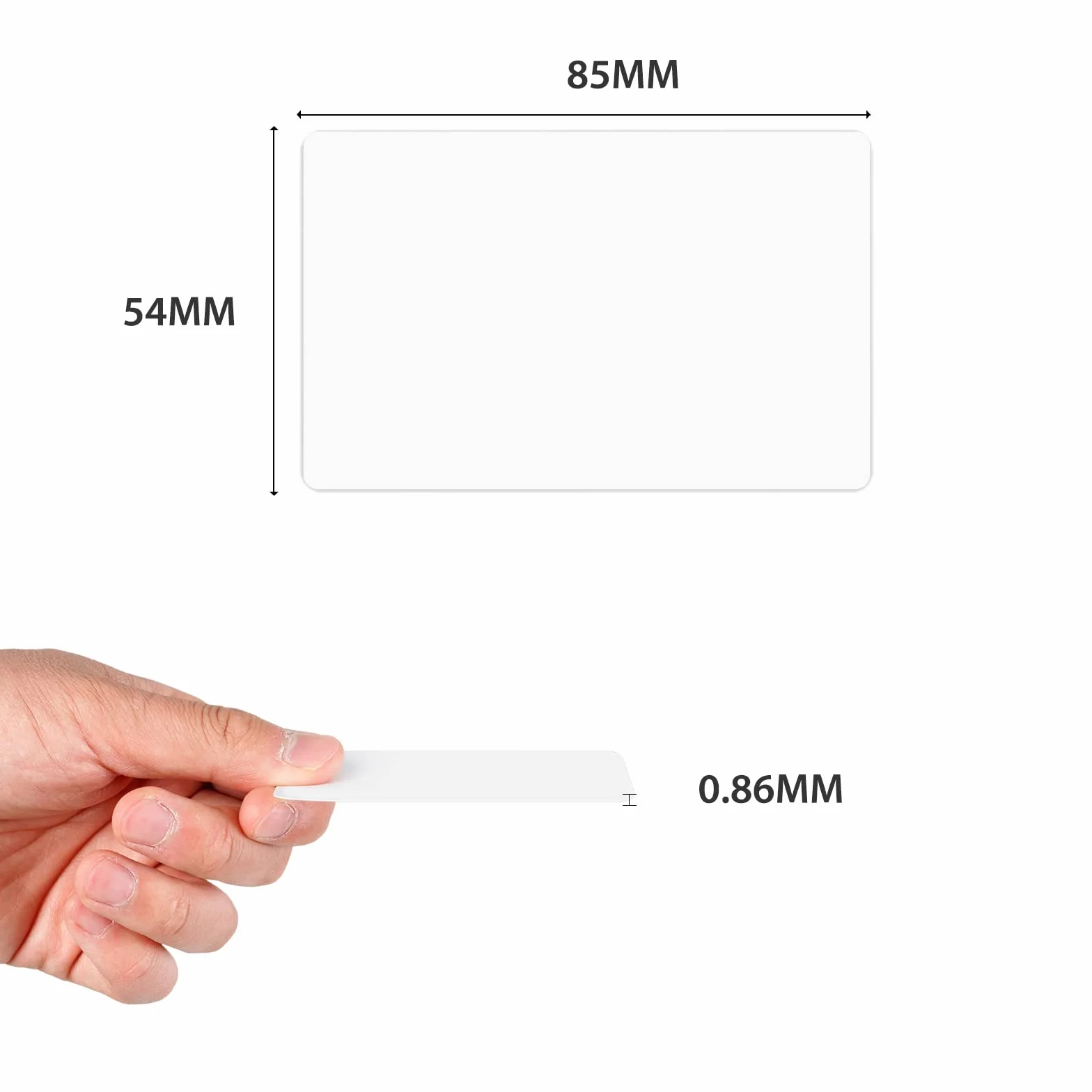 Badge RFID aggiuntivi per HapAttend H1 H2 H3 TC1 TC2 MB1 MB2, Kit 10