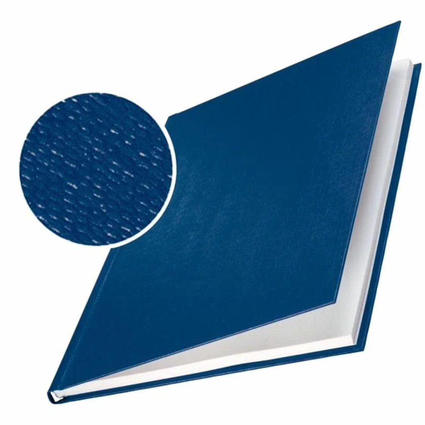 Copertina rigida max 71-105 fogli Leitz impressBIND in cartone con dorso da 10,5