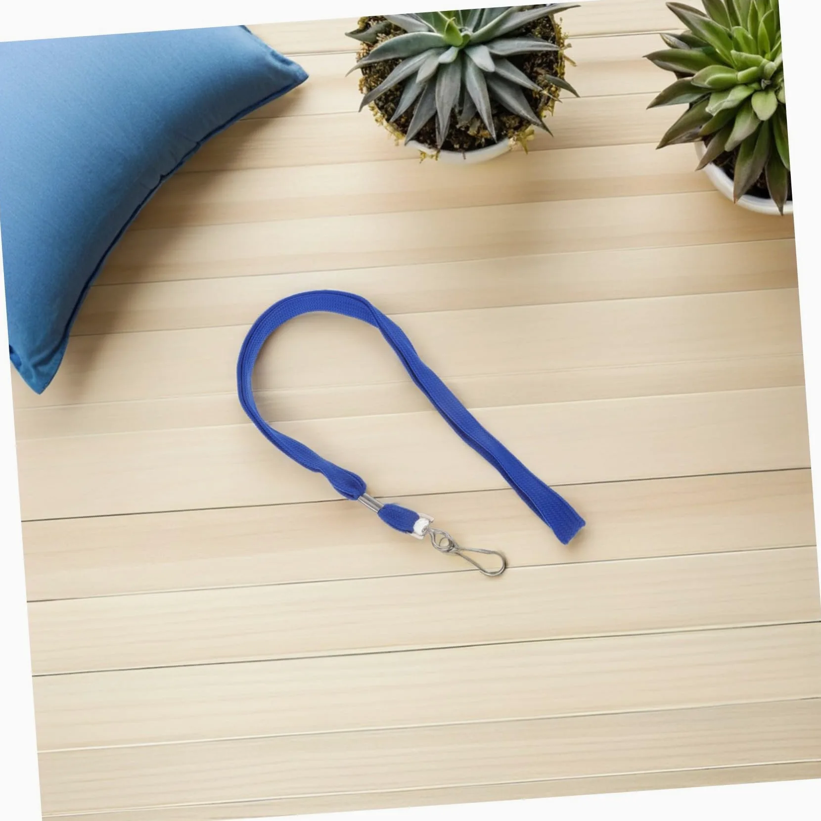 Angoily 100pezzi Cordino Porta Badge Da Collo Con Clip Robusta Cordino Liscio Per Tessere Identificative Adatto Uffici e Scuole Materiale Morbido Per Comfort
