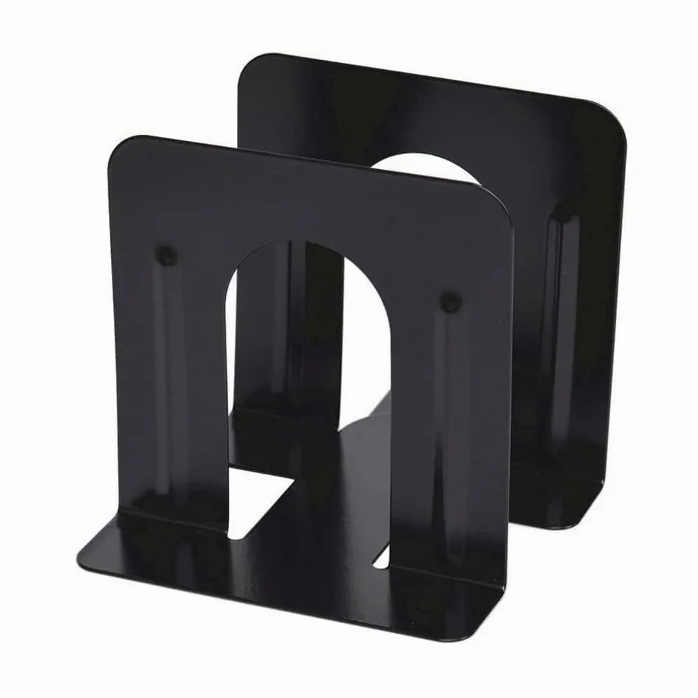 Reggi Libri, Fermalibri 1 paio di fermalibri in metallo a forma T, antiscivolo, design sottile, semplici e leggeri Ufficio Casa Scrivania